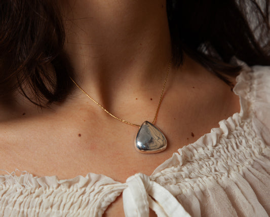 Water drop necklace
