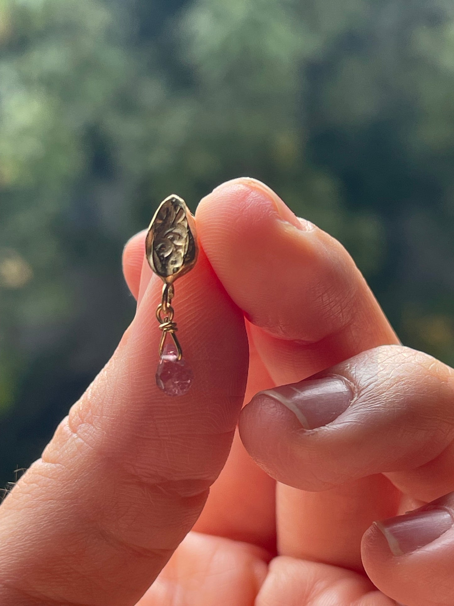 Jaclin Tourmaline Drop Earrings
