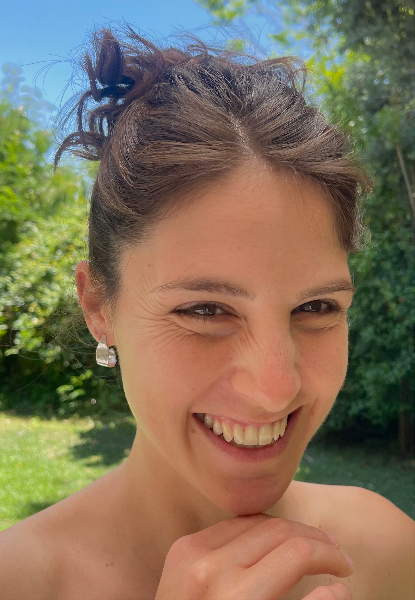 Melting earrings