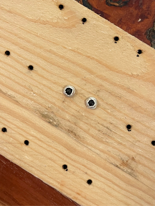 Onyx earrings
