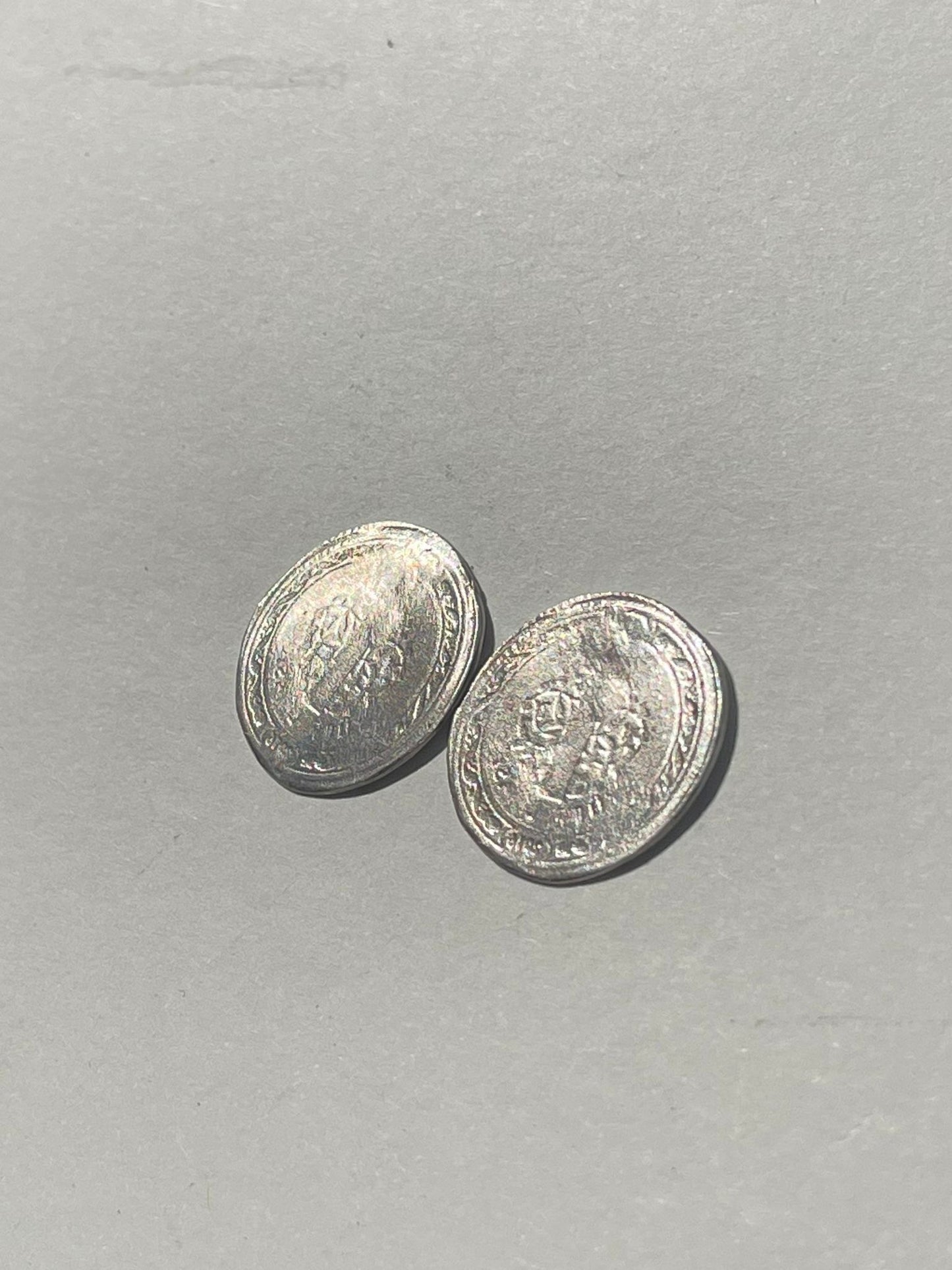 Coin earrings