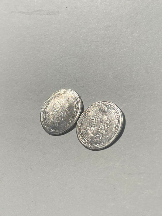 Coin earrings