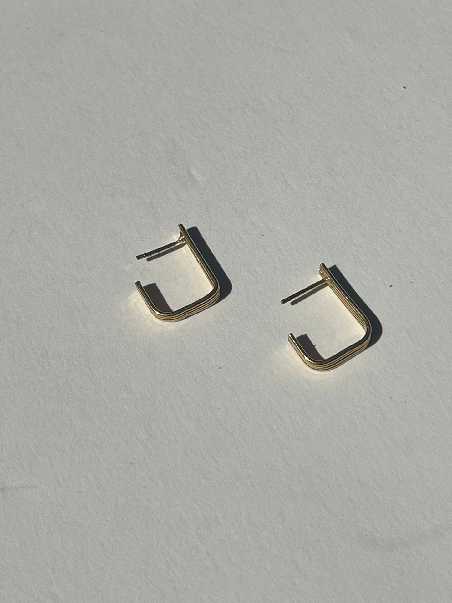 Striped earrings