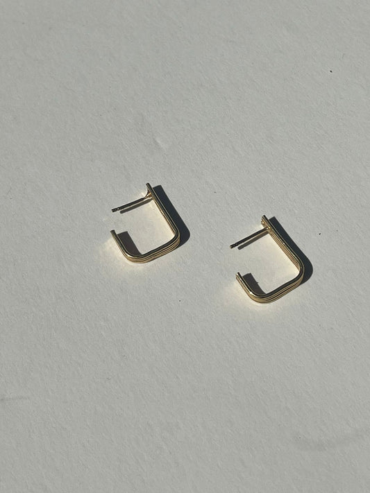 Striped earrings
