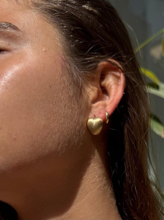 Heart earrings